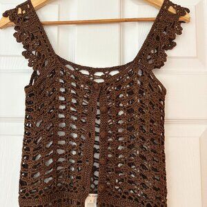 Crochet Vest | Nanette Lepore
